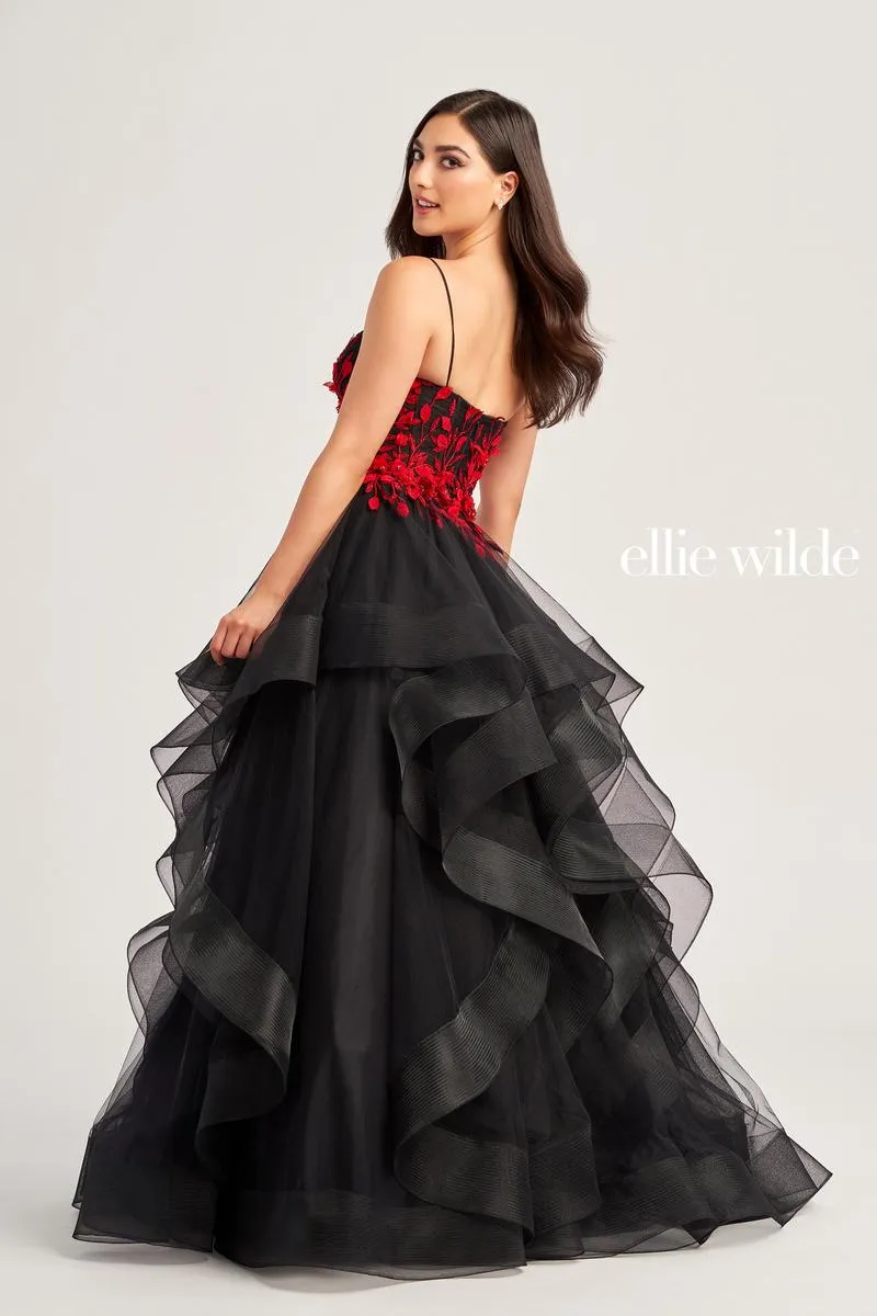 Ellie Wilde Corset Ball Gown Dress EW35070 sold by Terry costa product image thumbnail 3