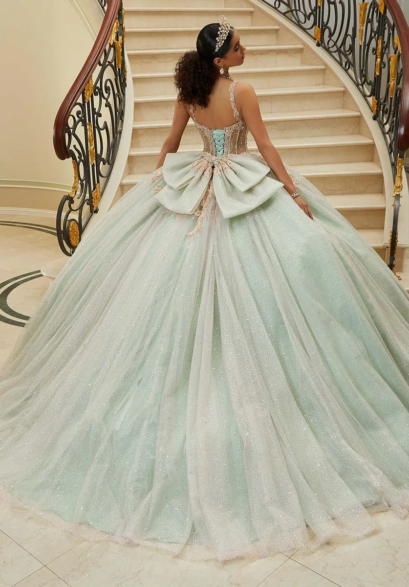 Vizcaya by Morilee Sheet Bodice Quince Dress 89471 sold by Terry costa product image thumbnail 2