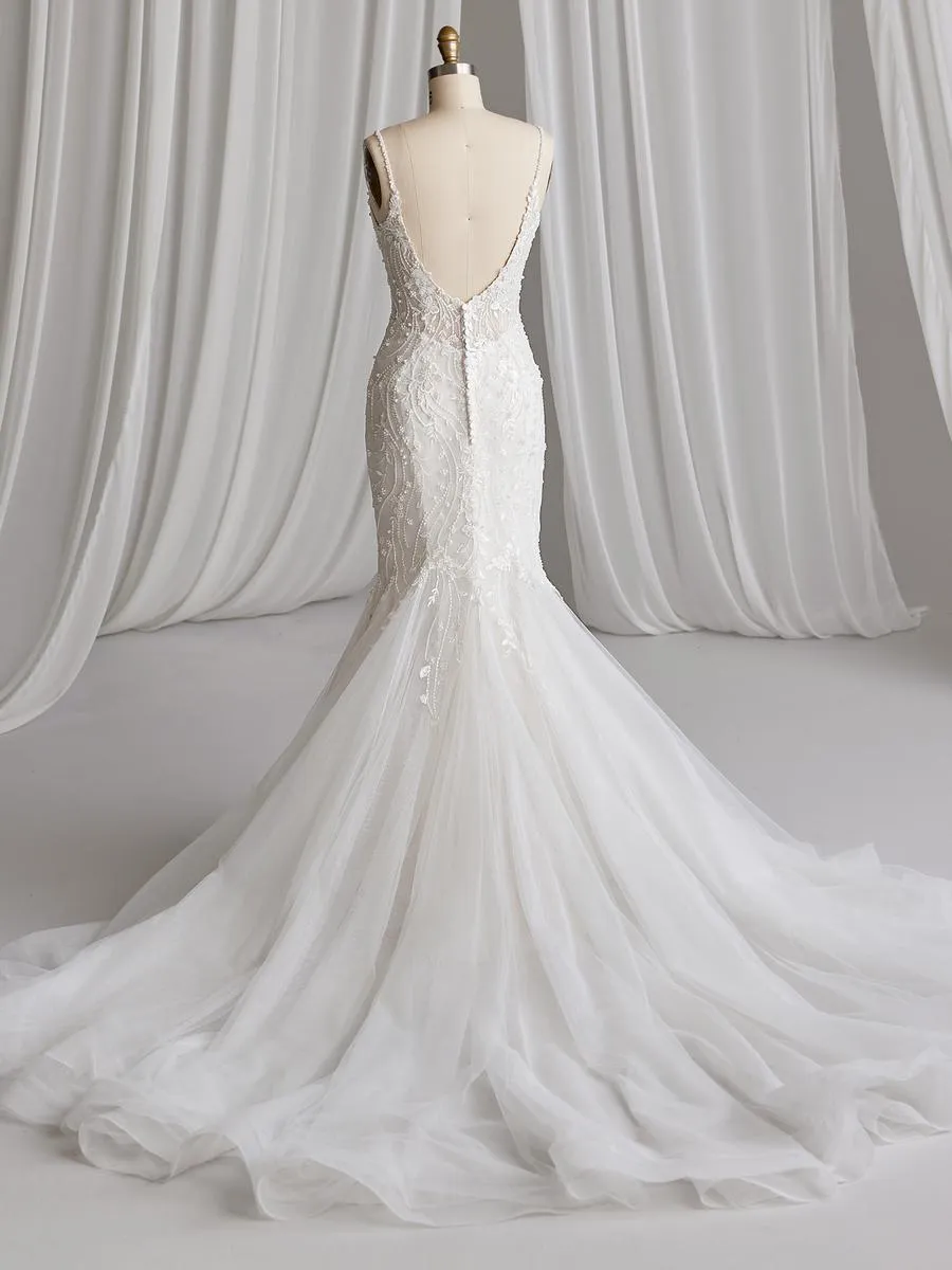 Maggie Sottero "Ernestine" Bridal Gown 23MS681 sold by Terry costa product image thumbnail 5