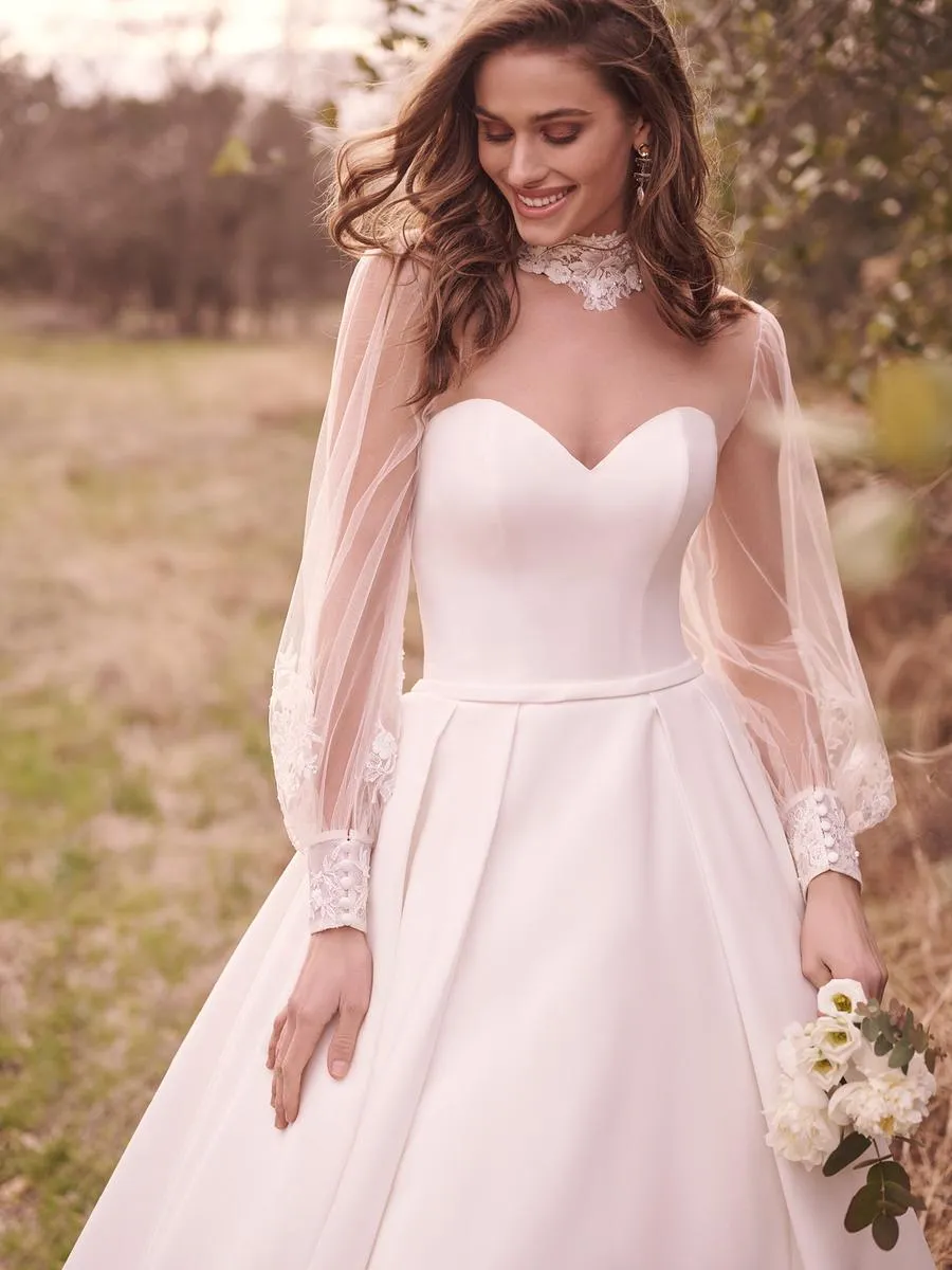 Maggie Sottero Designs "Kyrie" Bridal Gown 22MS979 sold by Terry costa product image thumbnail 3