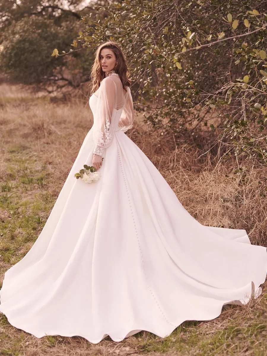 Maggie Sottero Designs "Kyrie" Bridal Gown 22MS979 sold by Terry costa product image thumbnail 2