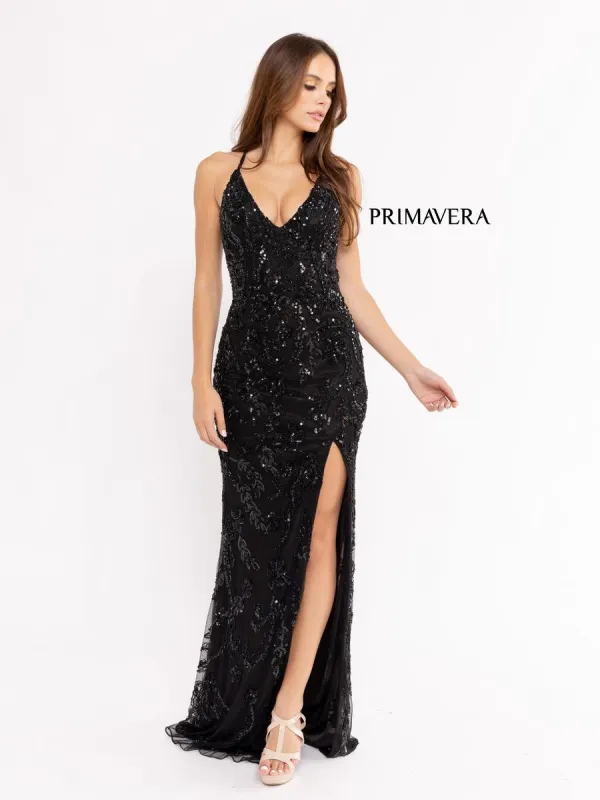 Primavera Couture Long Dress 3950 sold by Terry costa