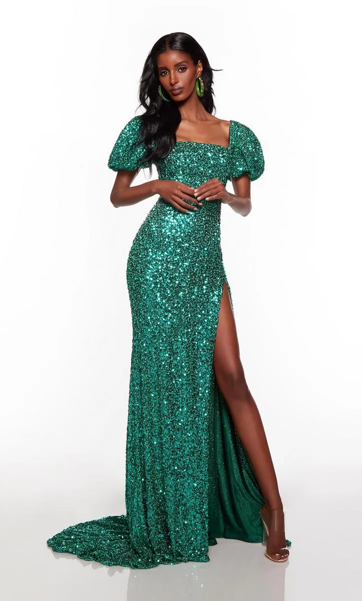Alyce Prom Dress 61392 sold by Terry costa product image thumbnail 4