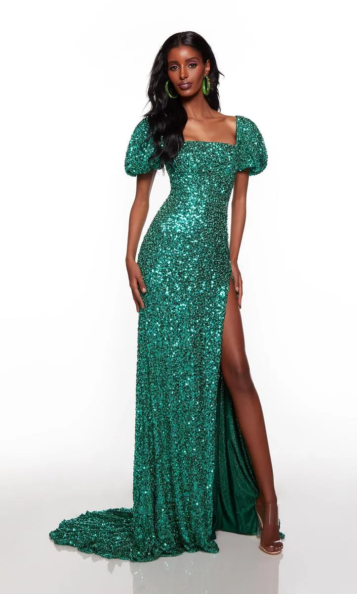 Alyce Prom Dress 61392 sold by Terry costa product image thumbnail 3