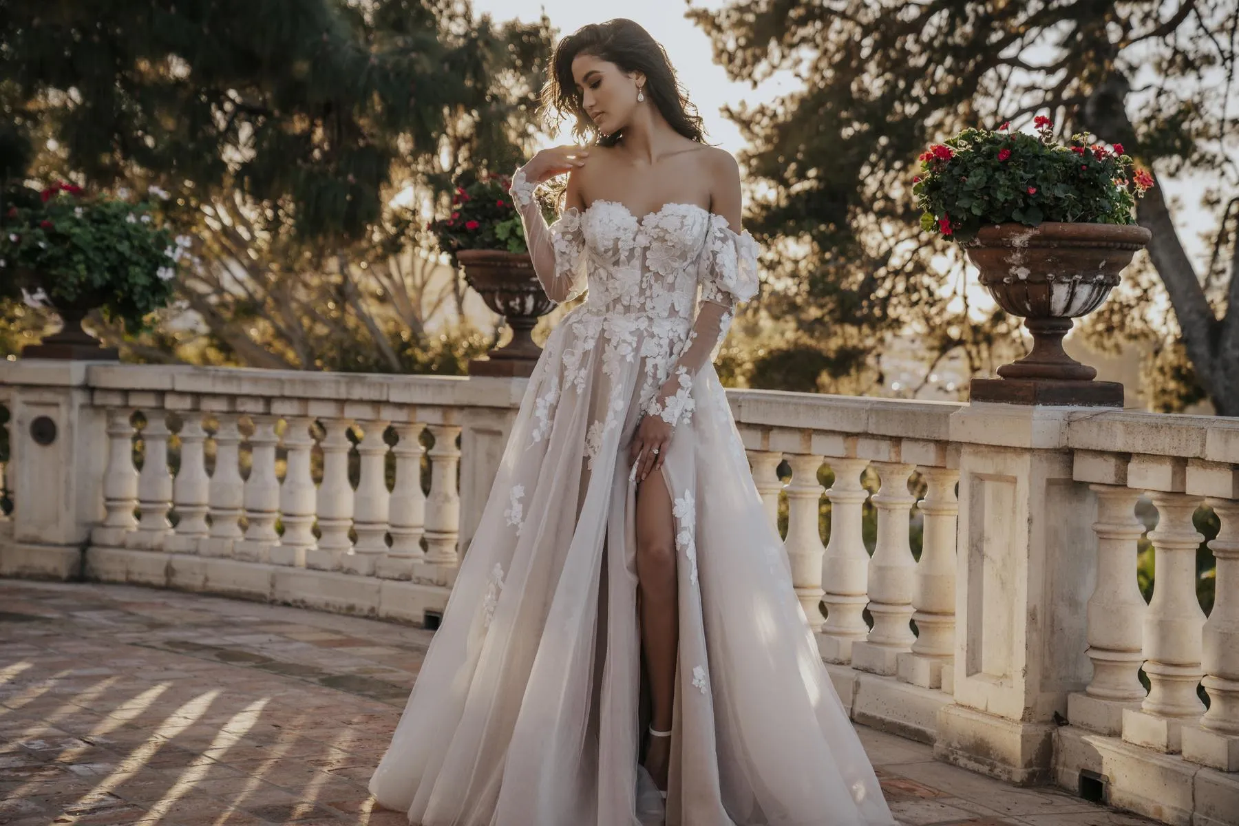 Allure Bridals Romance Dress R3650 sold by Terry costa product image thumbnail 4