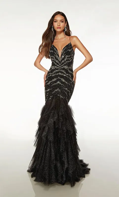 Alyce Paris Sequin Mermaid Prom Dress 61721 sold by Terry costa