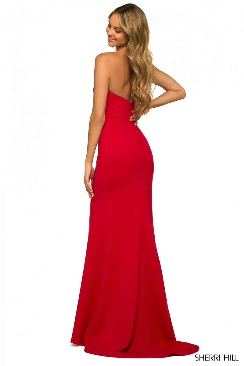 Sherri Hill Strapless Dress 55376 sold by Terry costa product image thumbnail 2