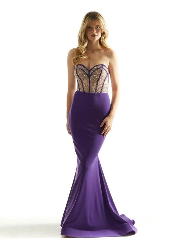 Morilee Strapless Sweetheart Prom Dress 49035 made by Mori Lee