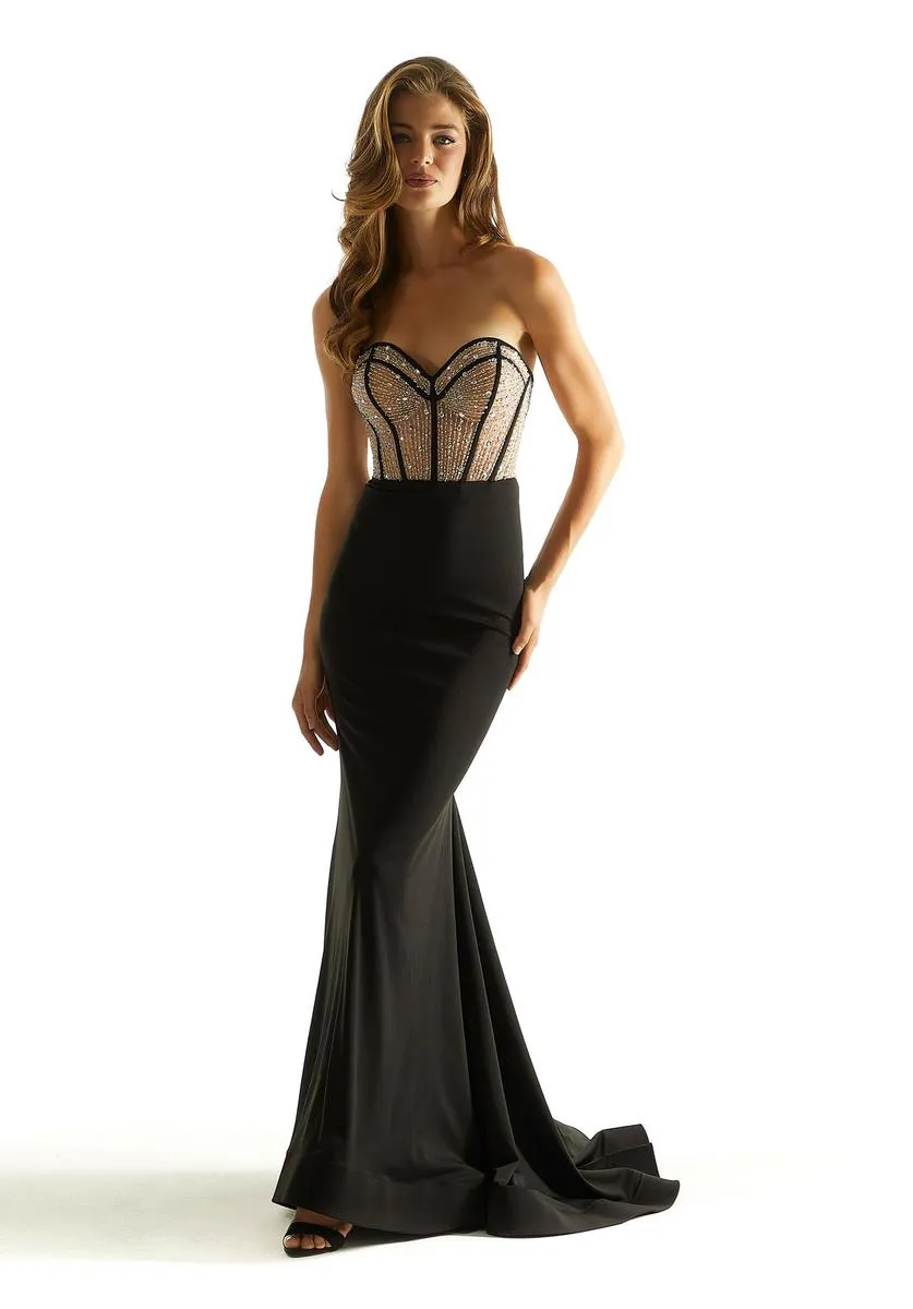 Morilee Strapless Sweetheart Prom Dress 49035 sold by Terry costa product image thumbnail 4