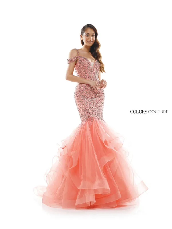 Colors Couture Dress J126 made by Terry costa