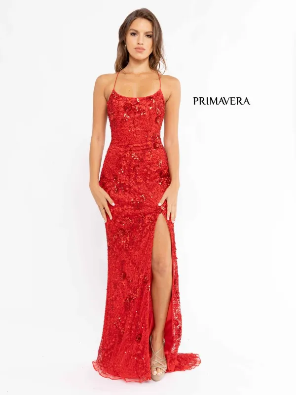 Primavera Couture Long Dress 3931 sold by Terry costa
