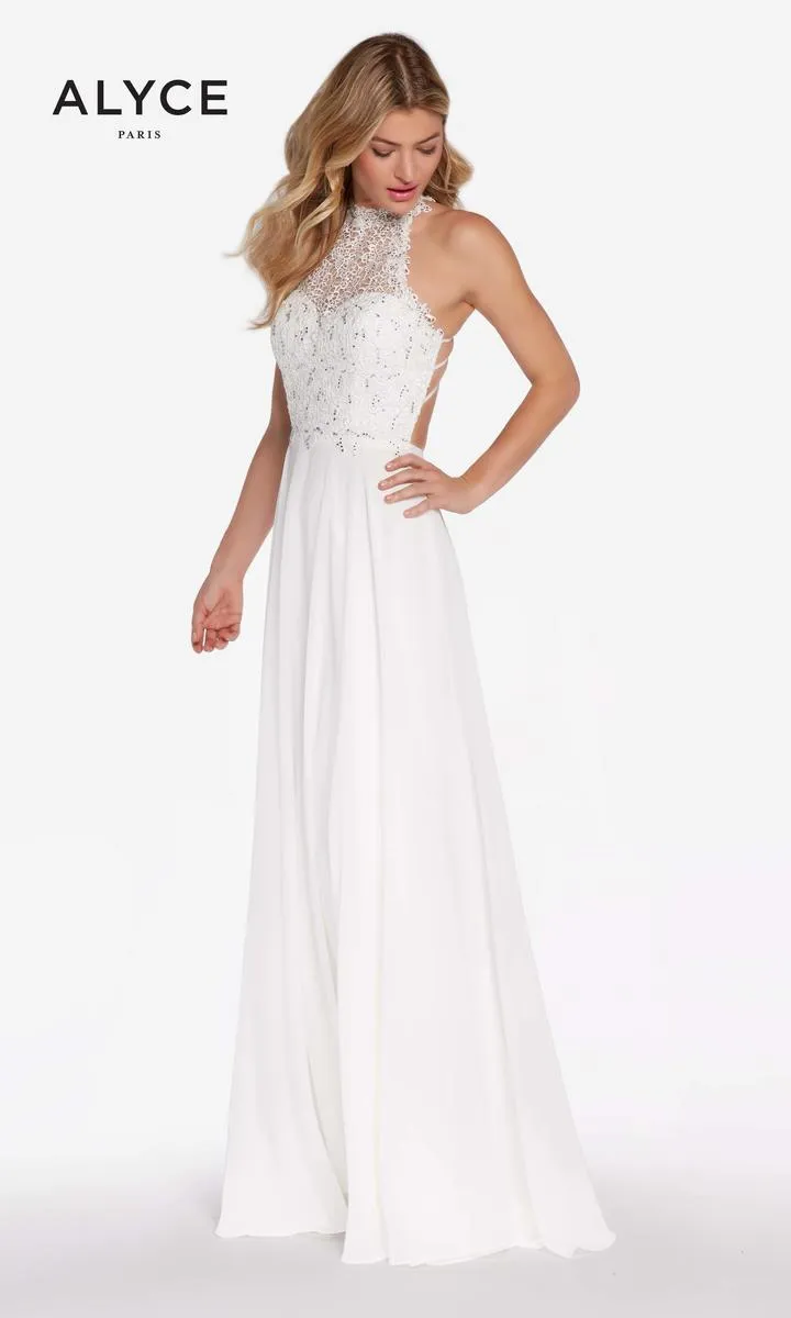 Alyce Prom Dress 60061 sold by Terry costa product image thumbnail 3
