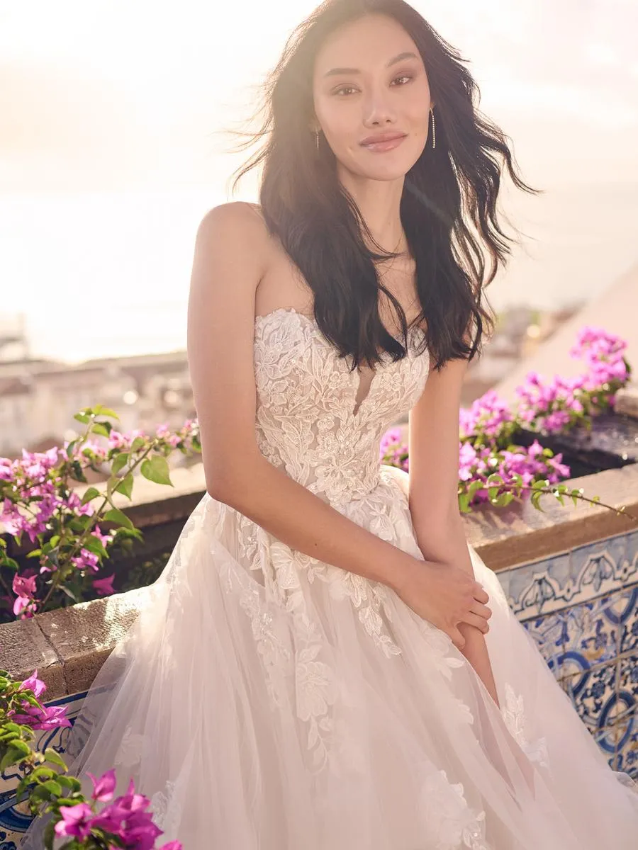 Maggie Sottero "Indiana" Bridal Gown 23MS616 sold by Terry costa product image thumbnail 3