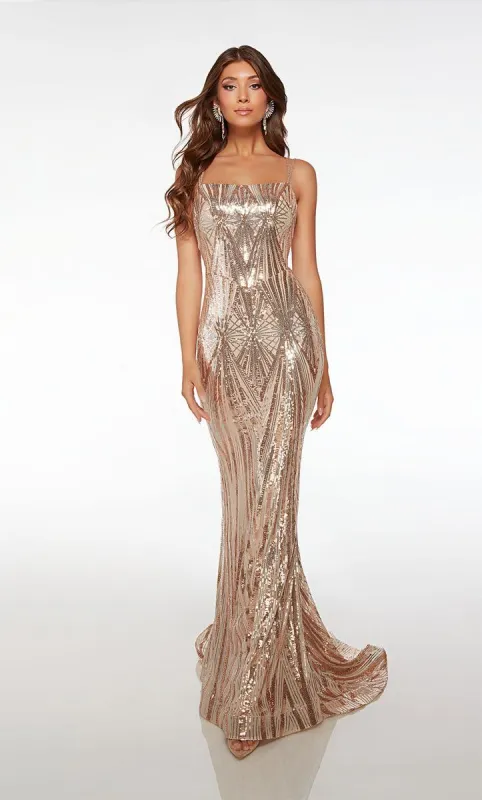 Alyce Paris Radiant Sequin Prom Dress 61680 sold by Terry costa