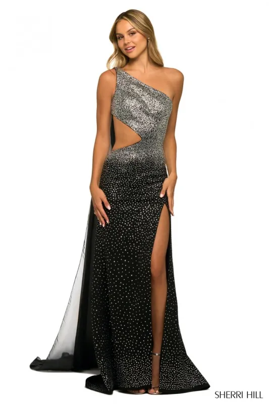 Sherri Hill Cut Out Dress 55318 sold by Terry costa