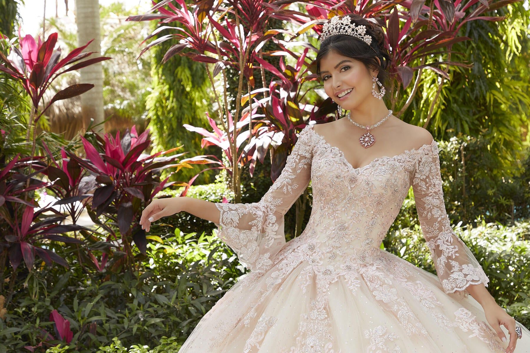 Valencia Quinceanera by Morilee Dress 60124 sold by Terry costa product image thumbnail 4