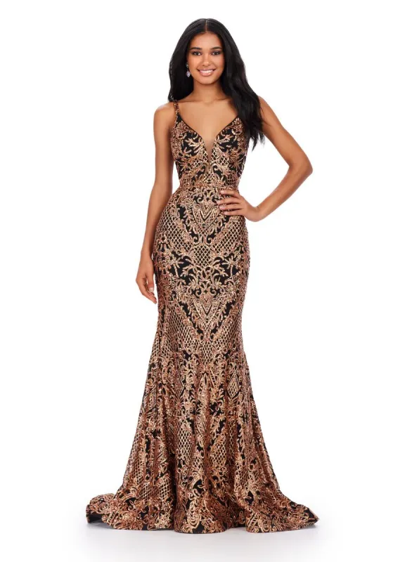 ASHLEYlauren Dress 11466 sold by Terry costa