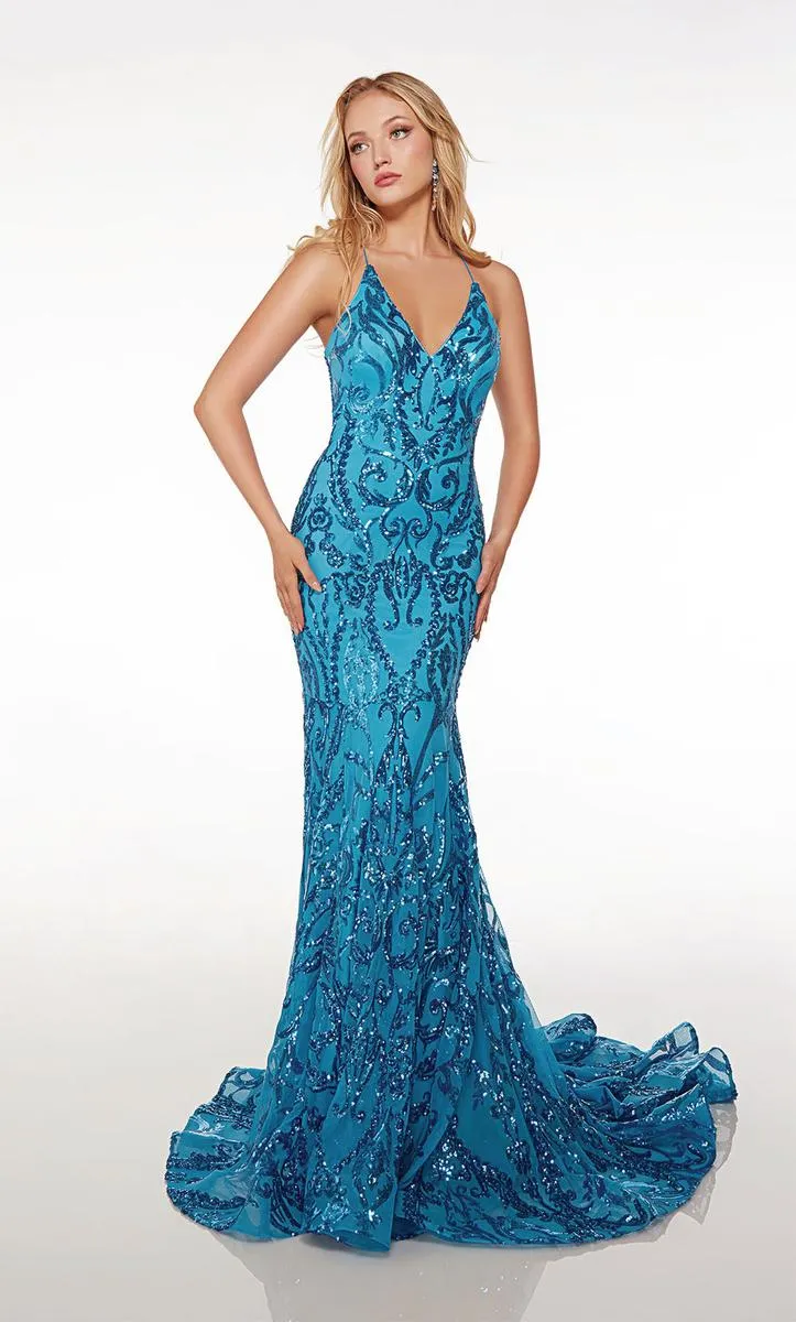 Alyce Prom Dress 61495 sold by Terry costa