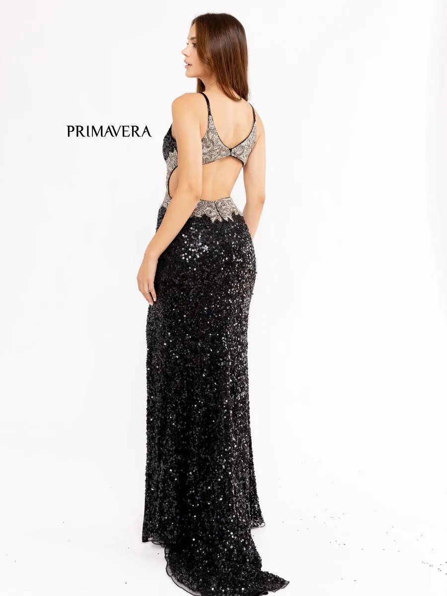Primavera Couture Long Dress 3955 sold by Terry costa product image thumbnail 2