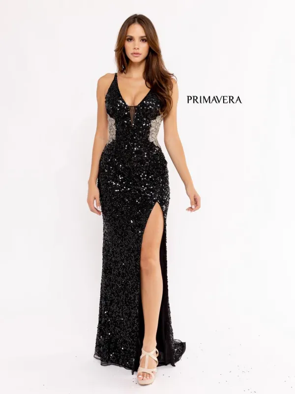 Primavera Couture Long Dress 3955 sold by Terry costa