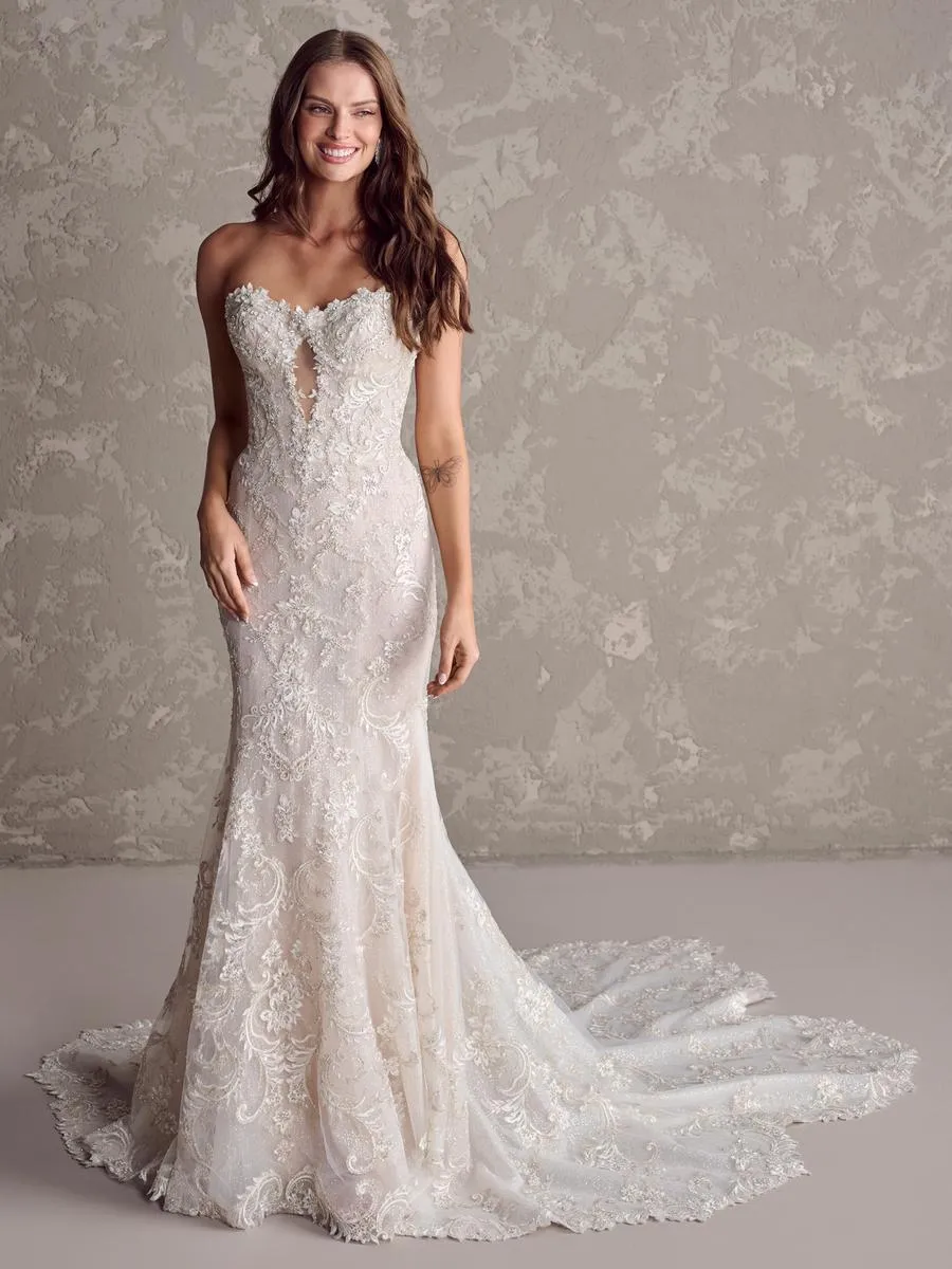 Sottero & Midgley by Maggie Sottero "Xavier" Bridal Gown 24SC228 sold by Terry costa product image thumbnail 5