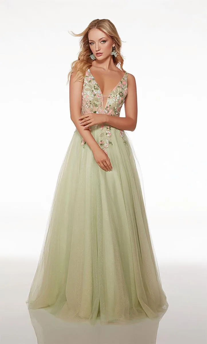Alyce Prom Dress 61559 sold by Terry costa product image thumbnail 3