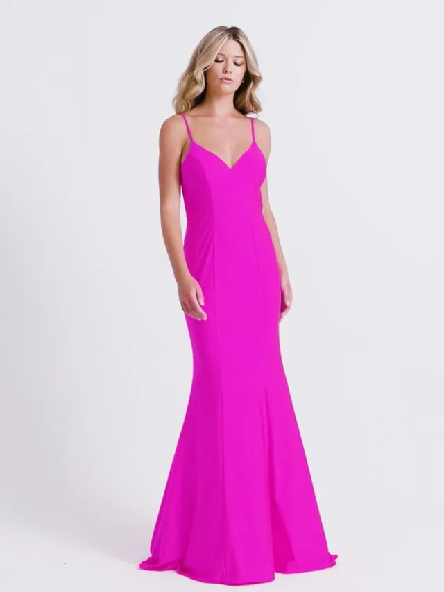 Faviana Fitted V-Neck Prom Dress 11047 sold by Terry costa