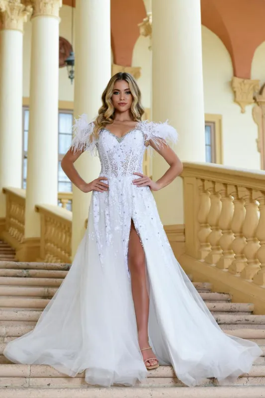 Ava Presley Off Shoulder Prom Dress 28281 sold by Terry costa