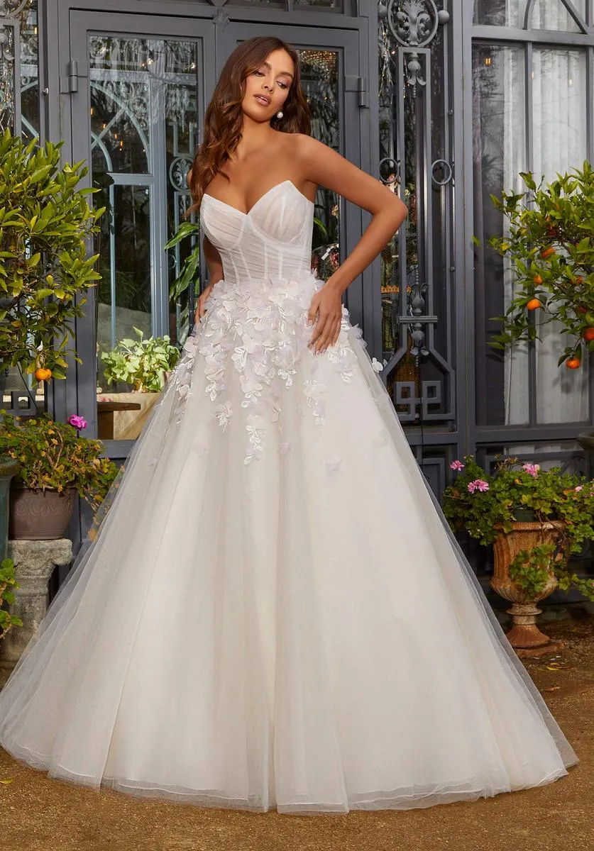 Blu Bridal by Morilee Rosalie Ruched Wedding Dress 4482 sold by Terry costa