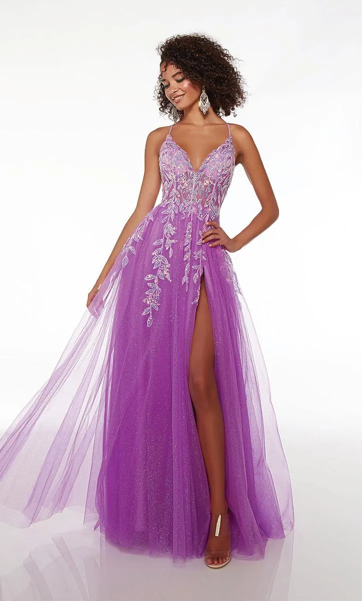Alyce Prom Dress 61562 sold by Terry costa product image thumbnail 4