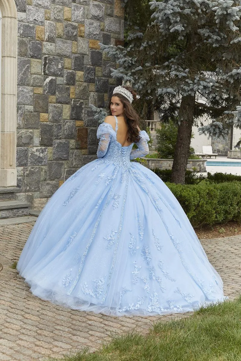 Vizcaya by Morilee Lace and Tulle Quince Dress 89407 sold by Terry costa product image thumbnail 2