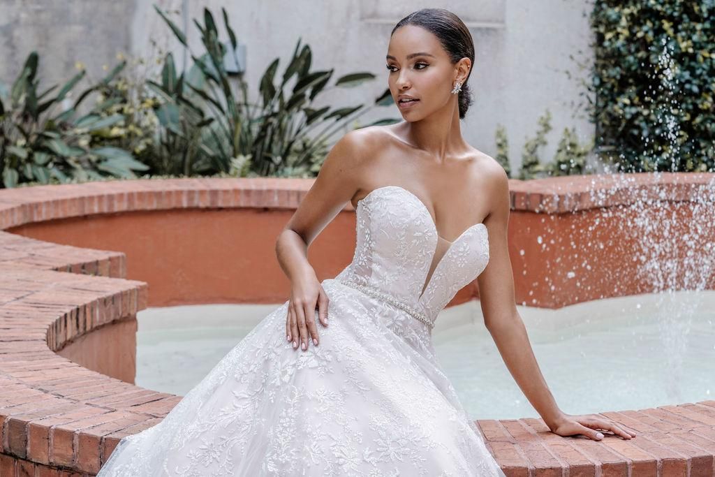 Allure Bridals Couture Dress C660SL sold by Terry costa product image thumbnail 6