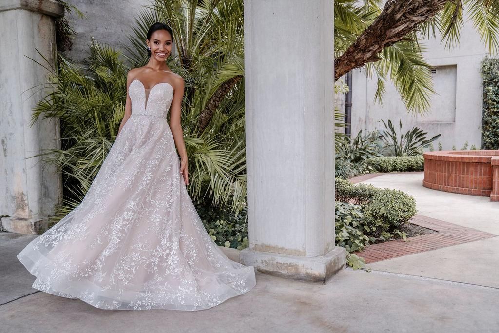 Allure Bridals Couture Dress C660SL sold by Terry costa product image thumbnail 10