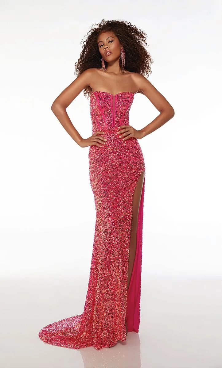 Alyce Prom Dress 61501 sold by Terry costa product image thumbnail 5