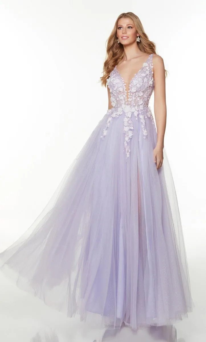 Alyce Prom Dress 61236 sold by Terry costa product image thumbnail 3
