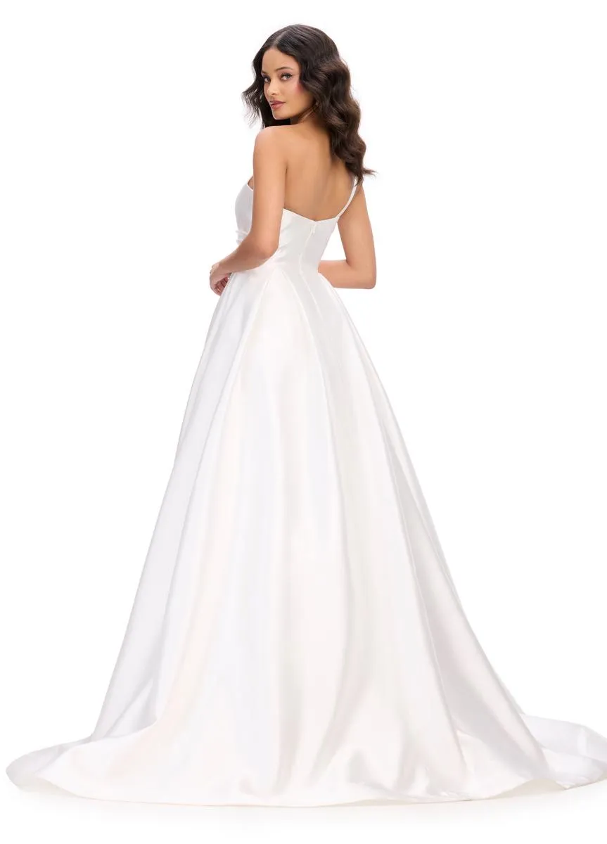 ASHLEYlauren Mikado Ball Gown Dress 11772 sold by Terry costa product image thumbnail 4
