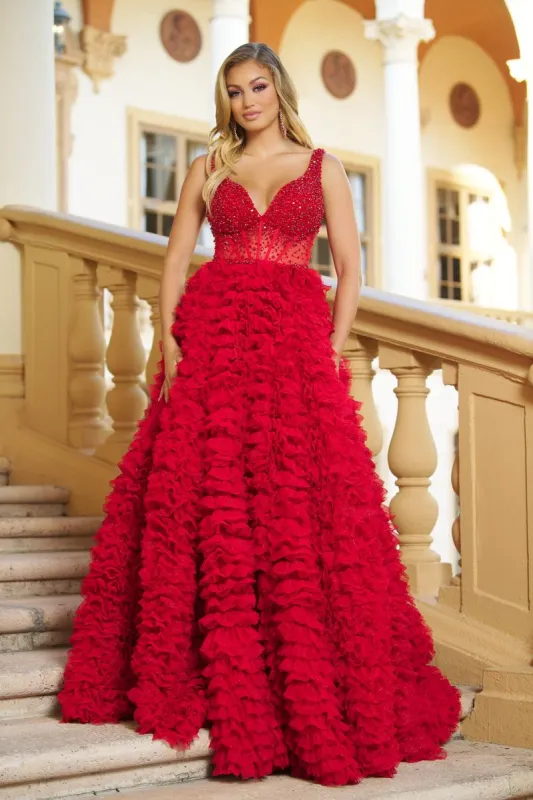 Ava Presley Dress 28584 made by Terry costa