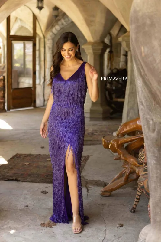 Primavera Couture Long Dress 3919 sold by Terry costa