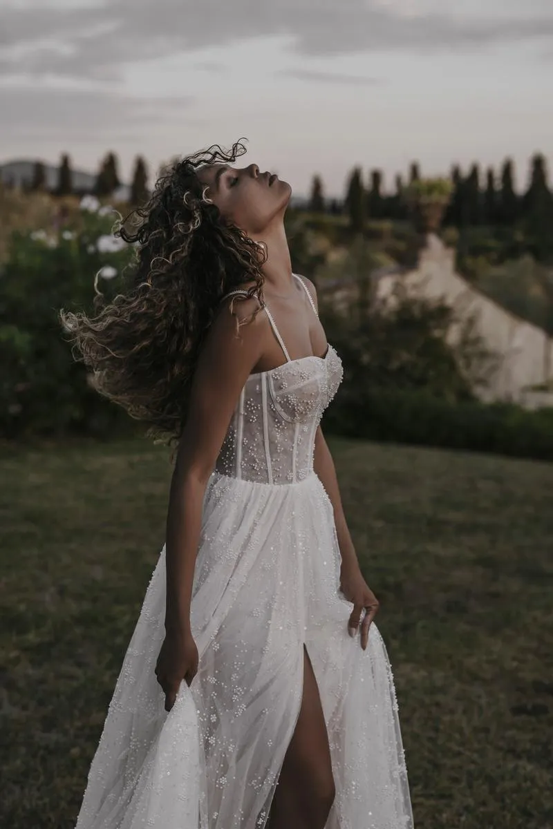 Abella by Allure Dress E302 sold by Terry costa product image thumbnail 4