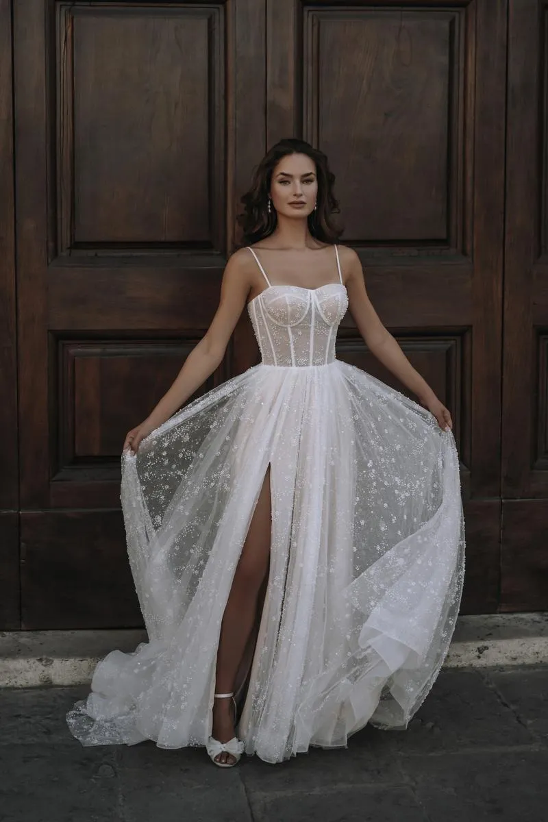 Abella by Allure Dress E302 sold by Terry costa