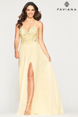 Faviana Dress 10005 sold by Terry costa