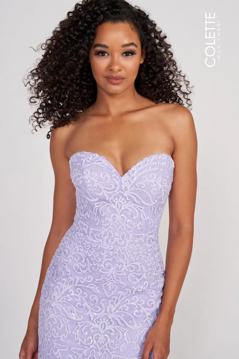 Colette by Daphne Dress CL2005 sold by Terry costa product image thumbnail 4