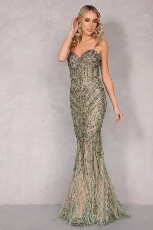 Terani Pageant Dress 2221GL0415 made by Terry costa