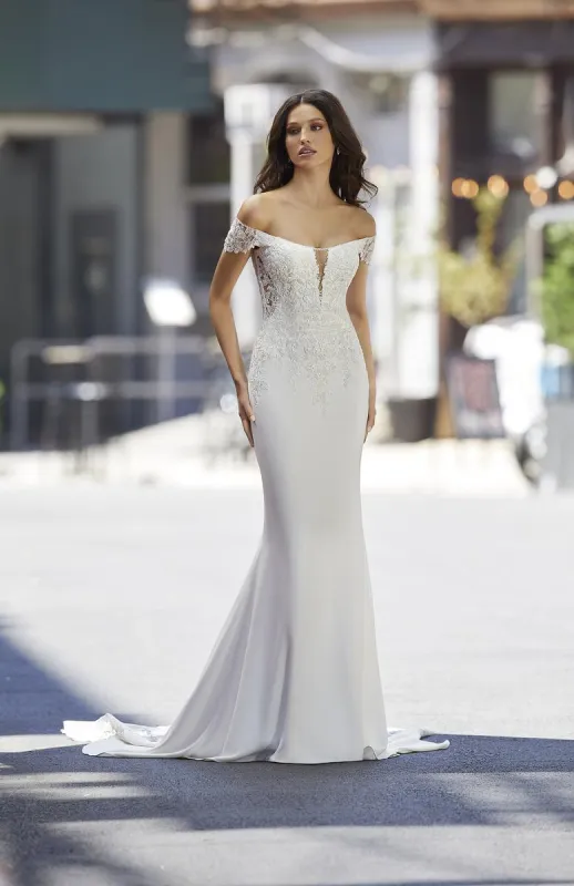 Blu Bridal by Morilee Dress 4104 made by Terry costa