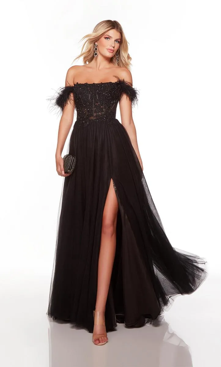 Alyce Prom Dress 61328 sold by Terry costa product image thumbnail 3