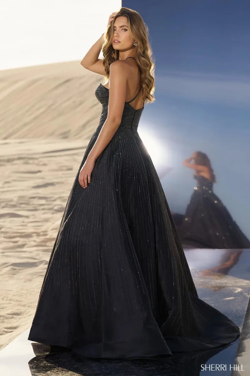 Sherri Hill Heat Stone Ballgown 56815 sold by Terry costa product image thumbnail 2