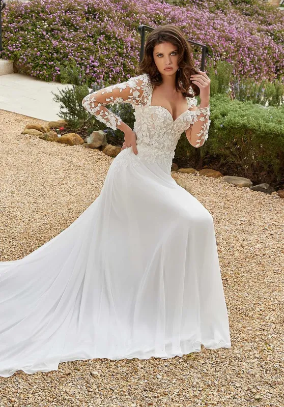 Blu Bridal by Morilee Dress 4127 made by Terry costa