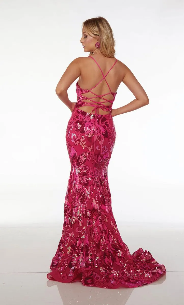 Alyce Prom Dress 61508 sold by Terry costa product image thumbnail 2