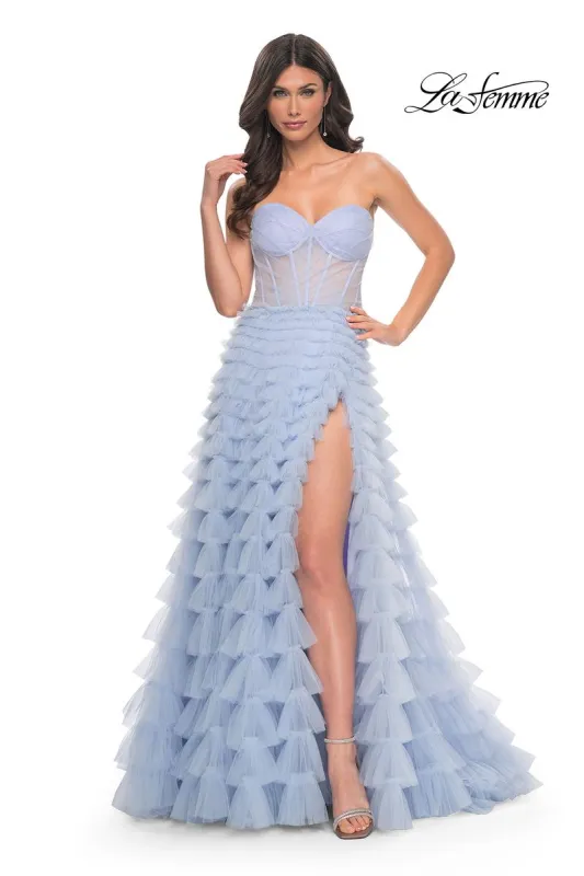 La Femme Dress 32447 sold by Terry costa