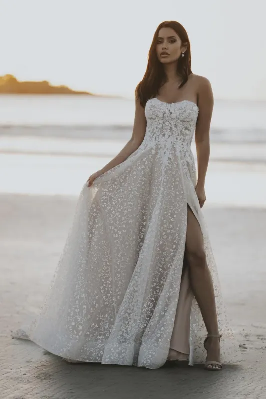 Allure Bridals Couture Dress C711 sold by Terry costa